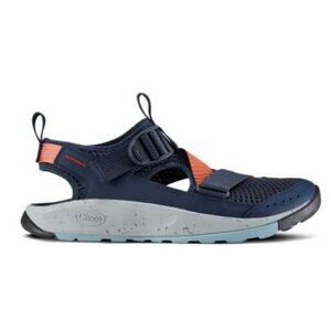Chaco Odyssey Men's Sport Sandal Shoe Navy Orange Size 9